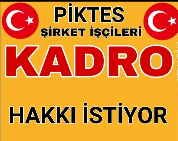 #Piktesekadro
9 ay Değil 
12 ay sürekli çalışmak istiyoruz 
<a href="/Yusuf__Tekin/">Yusuf Tekin</a> 
<a href="/turkiskonf/">TÜRK-İŞ</a> 
<a href="/mebhbogm/">MEB Hayat Boyu Öğrenme Genel Müdürlüğü</a> 
<a href="/cengizmete/">Cengiz Mete</a> 
<a href="/chnkvnc/">Cihan KIVANÇ</a> 
<a href="/Guvenlik_is/">Güvenlik-İş Sendikası</a> 
<a href="/omercagirici/">Ömer Çağırıcı</a> 
<a href="/FevziKARATAS/">Fevzi KARATAŞ</a> 
<a href="/alemdareyup/">Eyüp Alemdar</a> 
<a href="/fahrettinaltun/">Fahrettin Altun</a>
<a href="/RTErdogan/">Recep Tayyip Erdoğan</a>
<a href="/canerguvenis/">caner yılmaz</a> 
<a href="/tcmeb/">Millî Eğitim Bakanlığı</a>
<a href="/CelileErenOKTEN/">Celile Eren ÖKTEN</a>
<a href="/SelimLGER6/">Selim ÜLGER 🇵🇸 🇹🇷</a>
<a href="/HalilPikin5/">Halil Pişkin</a>