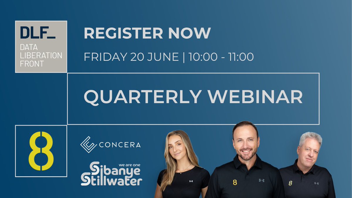 element8za's tweet photo. Join the Data Liberation Front + Concera for a bold Ignition case study.

See how they tackled big industrial challenges with smart, scalable tech, live demo, sharp insights, and Q&amp;A included.

Join our free Webinar:
https://t.co/T4enGcJVCv

#Webinar #FreeEvent #Tech #Innovation https://t.co/sfTu2AX89N