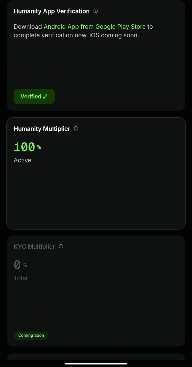 Dynamicwebber's tweet image. It's here! The Humanity app 🖐️ With 8M+ Human IDs reserved, it's time to verify with a palm scan. Your turn!