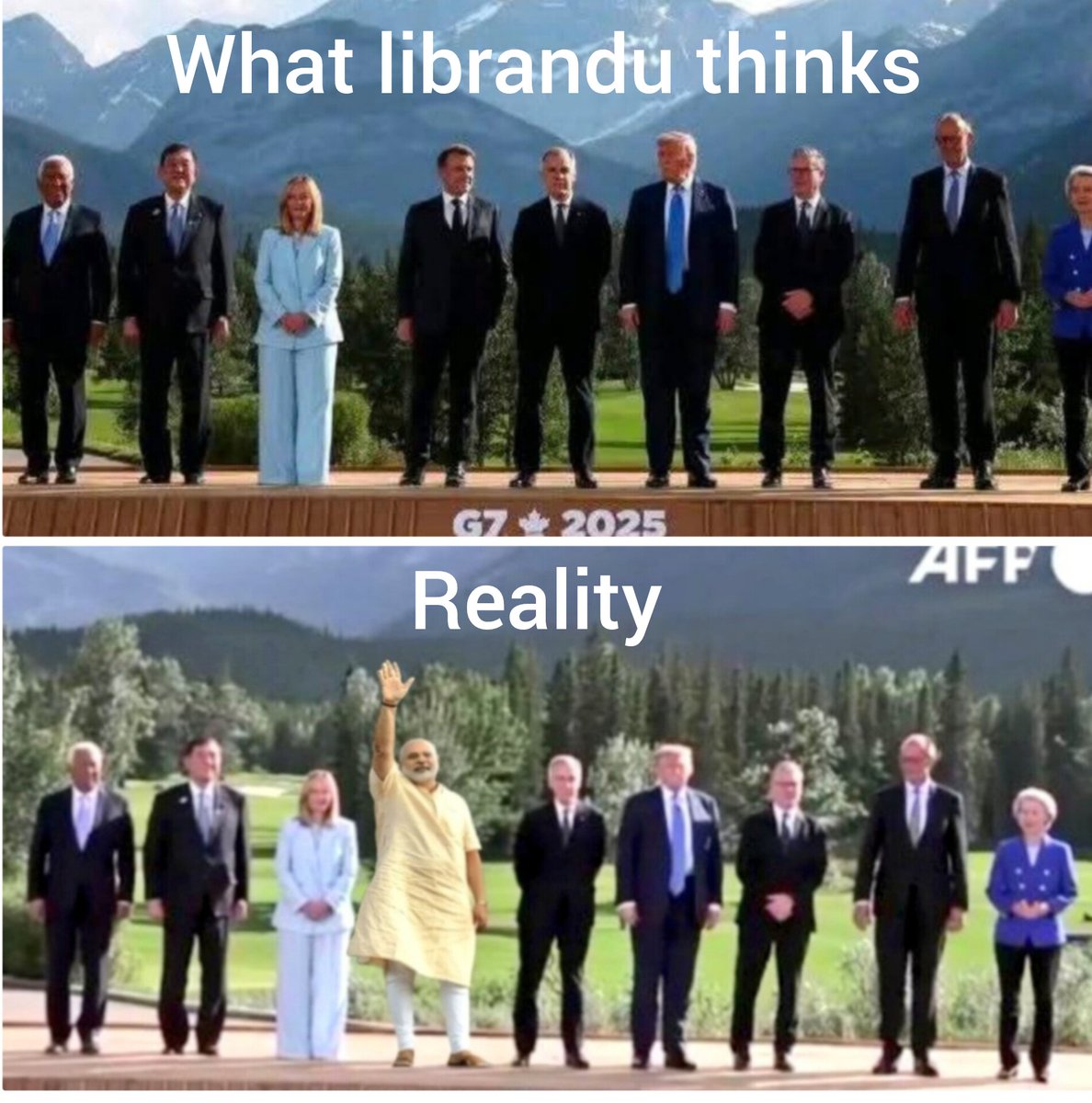 1mani1pbi's tweet photo. LW propeganda is busted🖕
#PMModiInCanada #G7Summit
#PMModiAtG7 #G7kicksModi https://t.co/B5MH1HBqcC