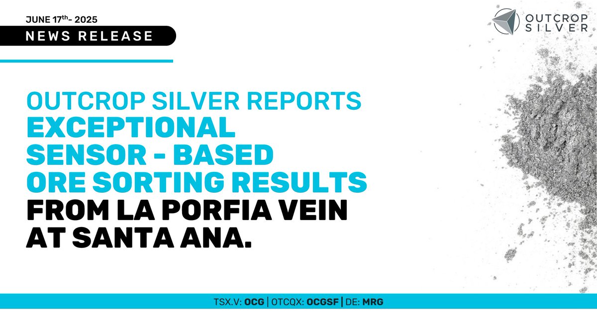 News Release | Early-stage ore sorting shows strong potential at Santa Ana.

Advancements in pre-concentration technology are pointing toward more efficient, lower-impact processing. Recent testing on the La Porfia vein achieved a 20% increase in silver-equivalent grade, rejected