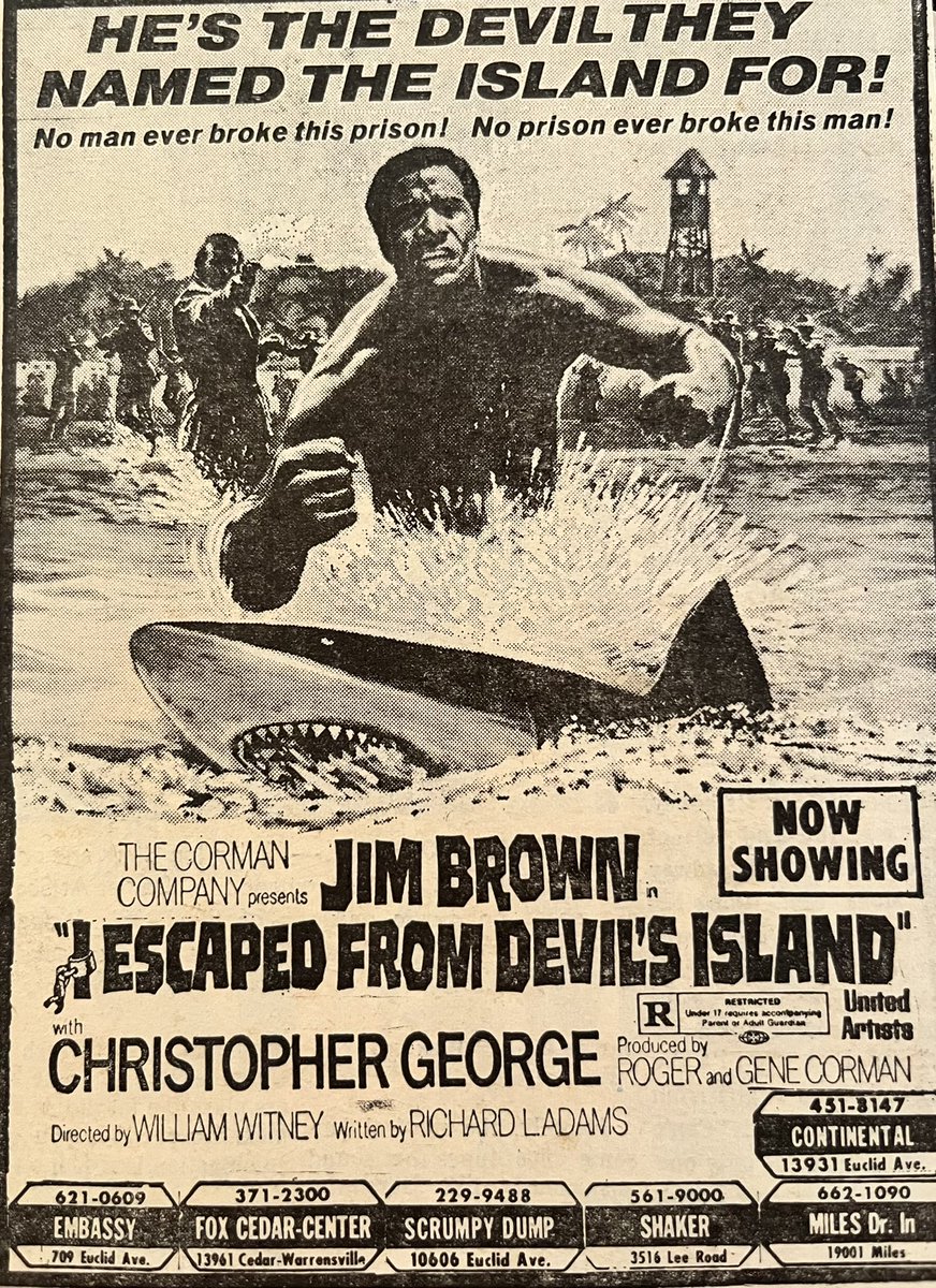 JIM BROWN : 1 / SHARK : 0