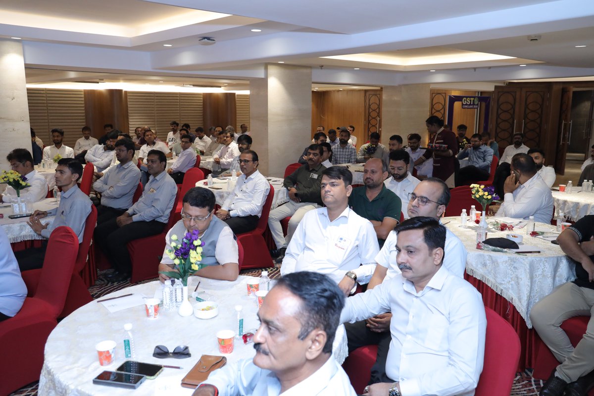 The GST Conclave 2025, organized by the CGST Rajkot Commissionerate on June 16, marked the commencement of GST Pakhwada (June 16–June 30), commemorating 8 years of GST and its pivotal role in shaping India’s economic landscape. #GSTPakhwada #8YearsOfGST