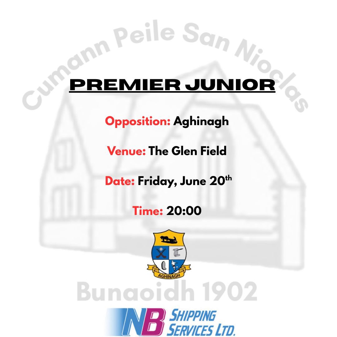 Having won the D2 <a href="/SeandunGAA/">Seandún GAA</a> league and with it promotion to D1 another big game on Friday night.
Win and we are promoted to D5 in <a href="/mig_ie/">McCarthy Insurance Group</a> <a href="/OfficialCorkGAA/">Cork GAA</a> League and into the Final.
So let’s get behind the lads.
#NicksAbu⚫️⚪️
<a href="/NBSHIPPING/">Niall Browne</a>