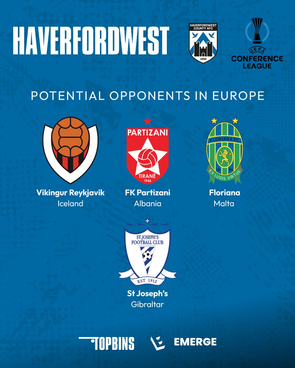 Cleddau Casuals (@cleddaucasuals) on Twitter photo Makes it seem real now we can see the badges of potential teams!
Graphic by <a href="/danjdavies/">Dan (topbinsmag)</a>, if you haven't read any of his magazines give them a read. Quality work šš»
#UTFB š¦ Makes it seem real now we can see the badges of potential teams!
Graphic by <a href="/danjdavies/">Dan (topbinsmag)</a>, if you haven't read any of his magazines give them a read. Quality work šš»
#UTFB š¦