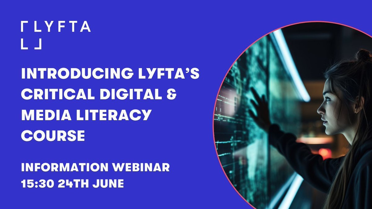 Our new Critical Digital &amp; Media Literacy course is a timely and transformative programme grounded in human stories, reflective inquiry, and real-world challenges.

Students don’t just learn about misinformation, they explore how algorithms, social media and echo chambers shape