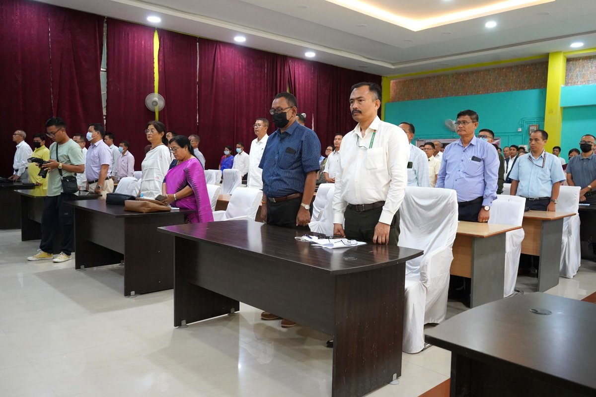 🗣️ Public Lecture on "Social Transformation and Viksit Bharat"
📅 17-06-2025
📍 Manipur University
Organised by College Development Council, MU &amp; Intellectual Forum of North East – Manipur
#ViksitBharat #ManipurUniversity #PublicLecture
