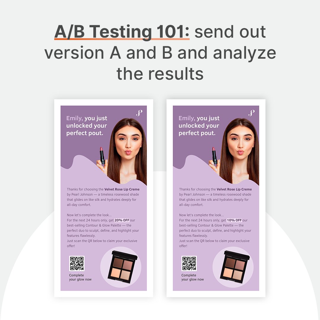 GoUnDigital's tweet photo. A/B testing, but make it easy: pick two nearly identical creatives, tweak one tiny thing, show them to separate groups… and let the winner reveal itself like it’s a game show. 

Sometimes, it really is that simple.

#ecommerce #dtc #marketing https://t.co/Ksvf6p7Faw