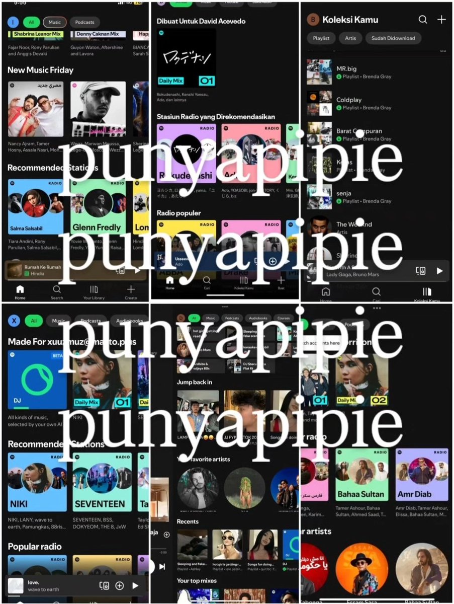 ㅤㅤ
mau premium sp0tify tapi bingung dimana? disini aja bubb, murah dan bergaransi, kualitas engga perlu diraguin udah banyak testimoni 💗🕺🏻🍻 
💌 order : tiny.cc/fast-order 
ㅤㅤ