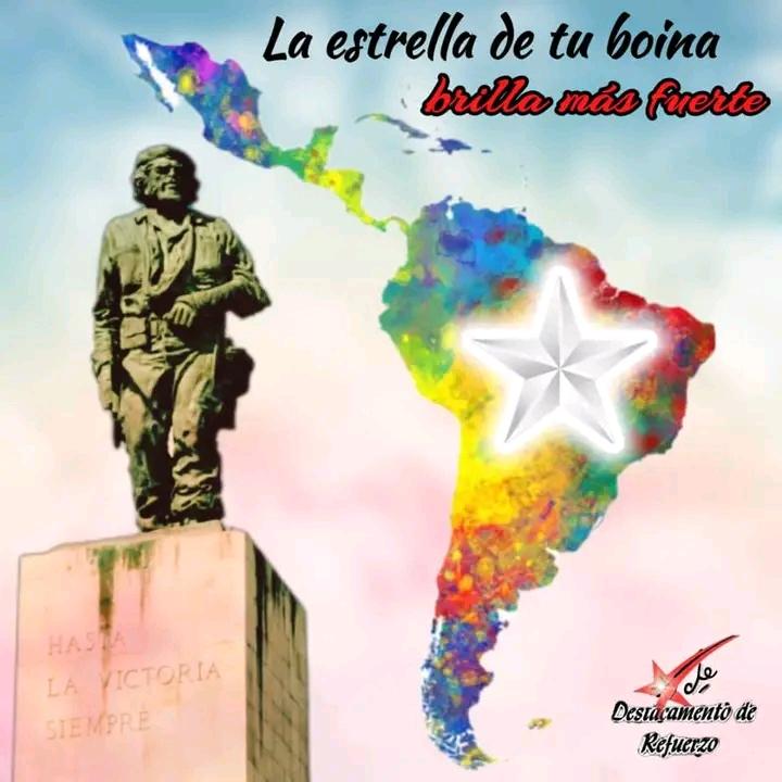 #DestacamentoDeRefuerzo//Comienza una nueva jornada y el ejemplo del Che se renueva y nos impulsa a continuar luchando por un mundo mejor.
Y esa es la única forma de mantener vivo su legado: siguiendo su ejemplo, convirtiendo en realidad sus sueños y no descansar nunca.

#CheVive