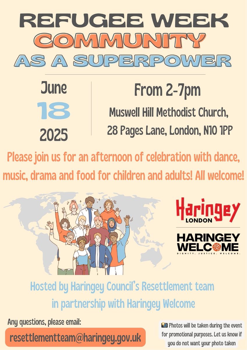 Come along! <a href="/HaringeyCP/">Haringey Community Press</a> <a href="/haringeycouncil/">Haringey Council</a> <a href="/MuswellHillNews/">MuswellHillNews</a>