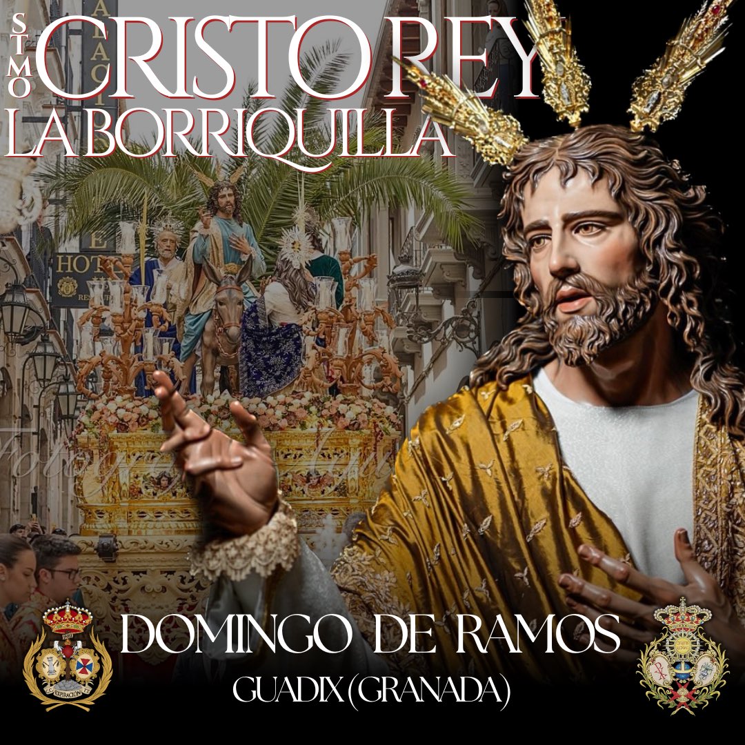 ✅Comunicado Oficial
🌴Domingo de Ramos 2026 
📍Guadix, Granada.