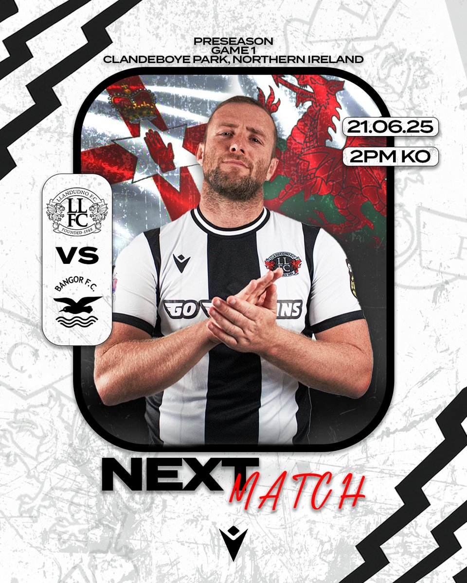 Llandudno FC (@llandudnofc) on Twitter photo A trip to Northern Ireland kicks off our preseason! ✈️🤩
We head to Bangor, Northern Ireland, for our first preseason fixture as preparations begin for the 2025/26 season! ⚽️
#Llandudno #LlandudnoFC #WeAreOne #KeepTheFaith A trip to Northern Ireland kicks off our preseason! ✈️🤩
We head to Bangor, Northern Ireland, for our first preseason fixture as preparations begin for the 2025/26 season! ⚽️
#Llandudno #LlandudnoFC #WeAreOne #KeepTheFaith