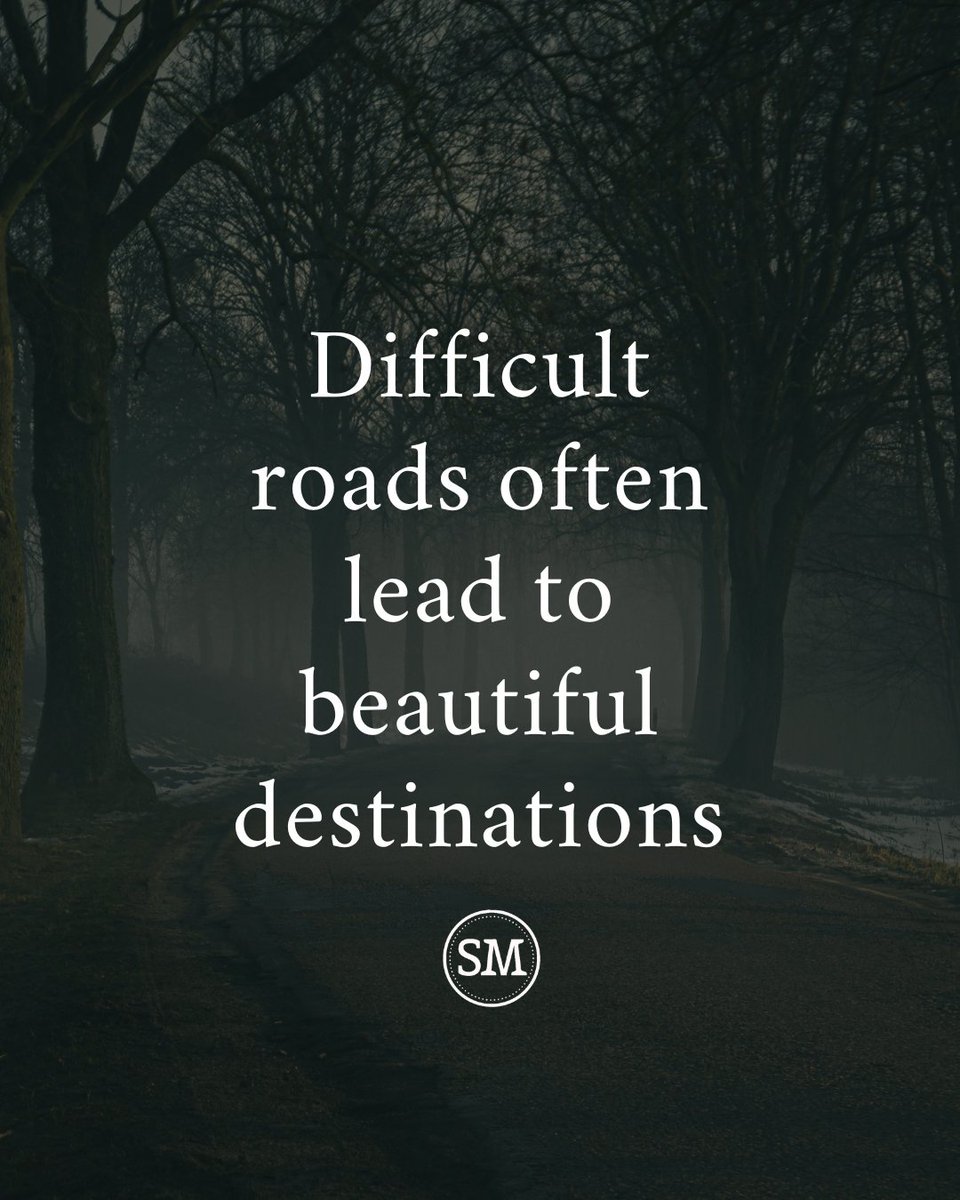 Difficult roads..