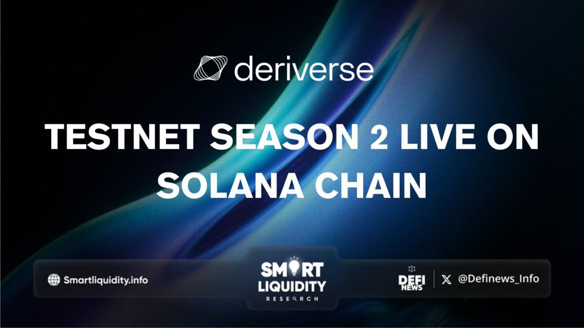 Definews_Info's tweet image. ⚡️ @deriverse_io Testnet Season 2 is LIVE! Revolutionizing decentralized trading on @Solana.
 
🔥 Experience a fully decentralized perpetual swap #CLOB DEX, with zero admin control!  
 
🤖 On-chain liquidation &amp;amp; funding – no off-chain bots needed!
 
➡️ Here's How You Get Started: