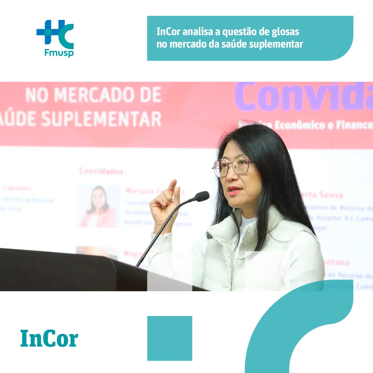 O Serviço Econômico Financeiro do Instituto do Coração (InCor) promoveu, um debate sobre o tema: “Cenários das Glosas no Mercado da Saúde Suplementar”. O encontro reuniu especialistas de hospitais públicos e privados.

Saiba como foi: abrir.link/Xtyrd