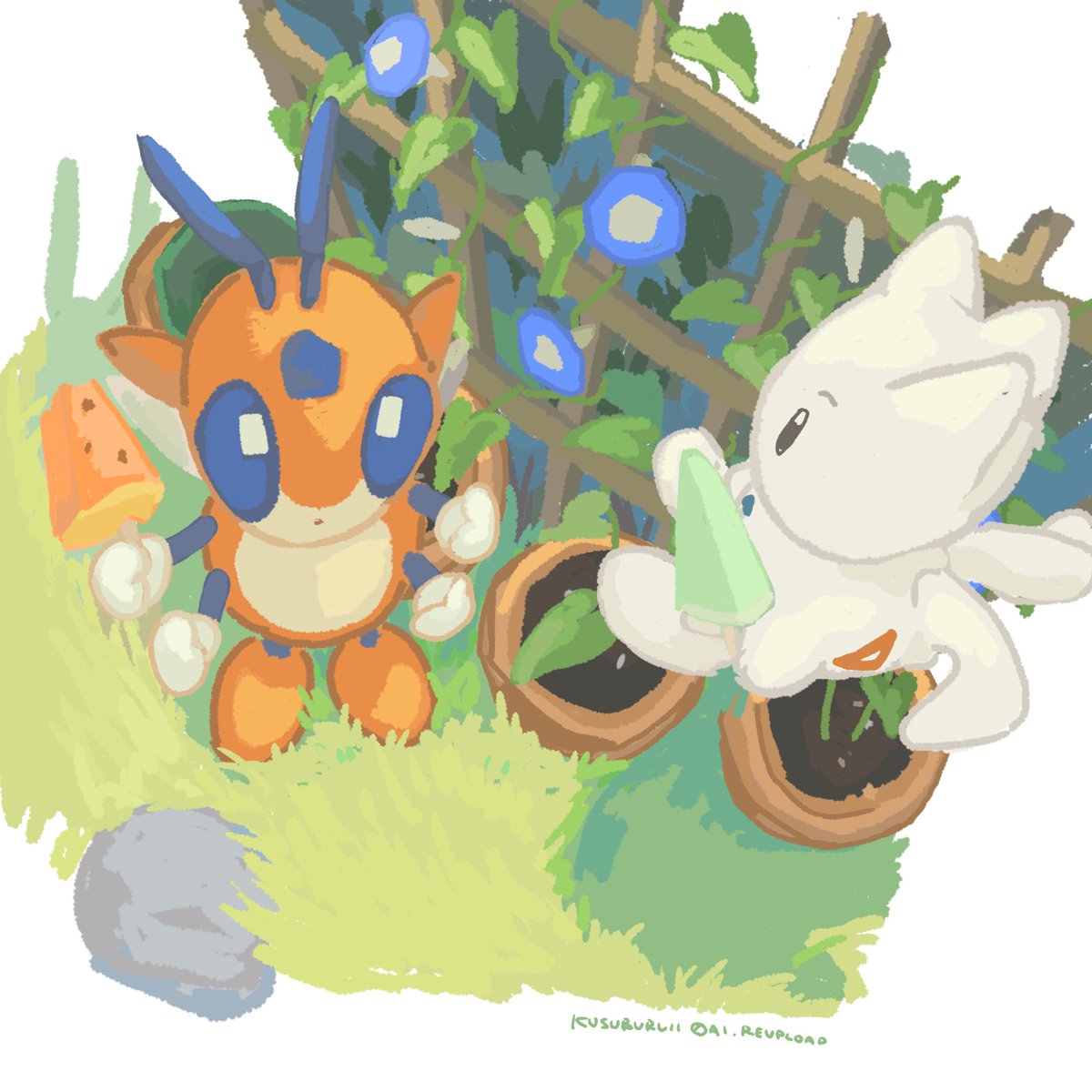 スイカバー、メロンバー