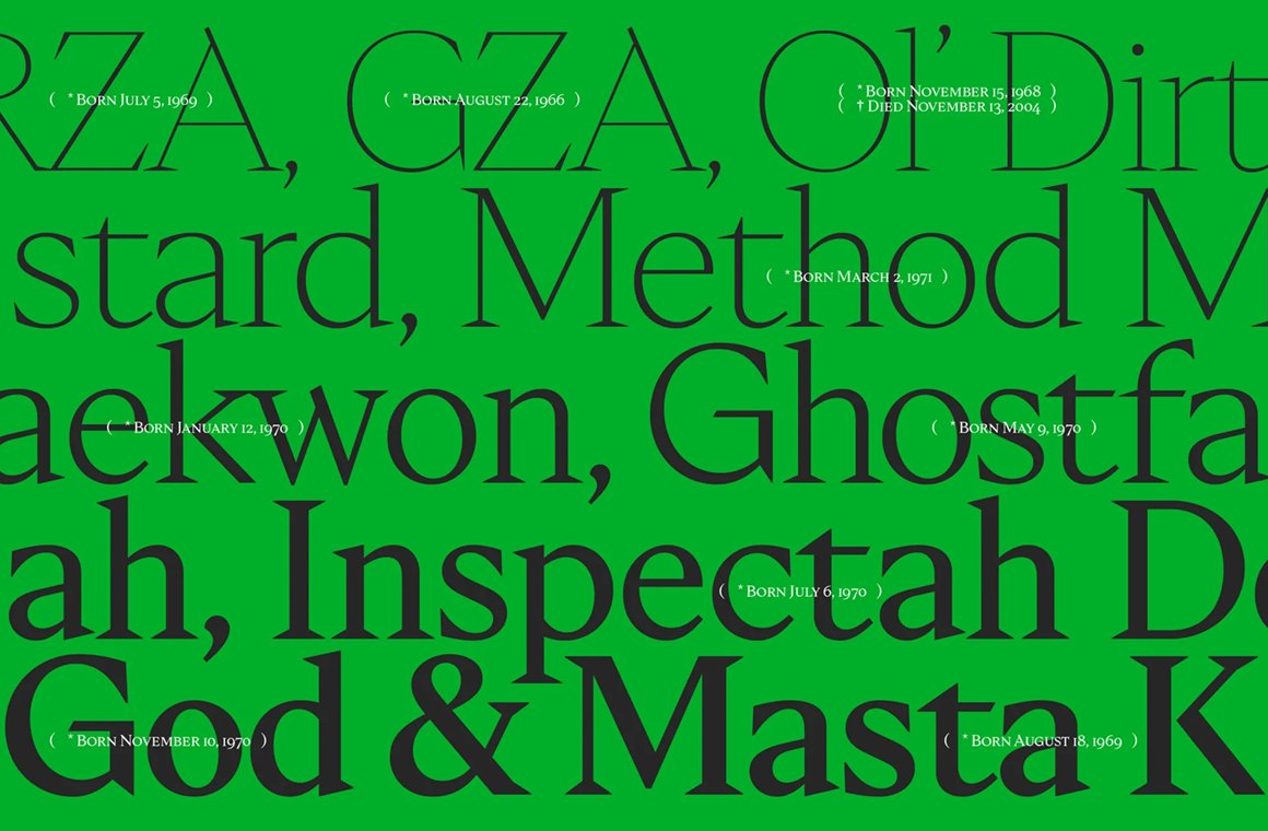 [New Font Release] Weltkern added six new weights to TWK Ghost. typecache.com/news/6386/ #typecache