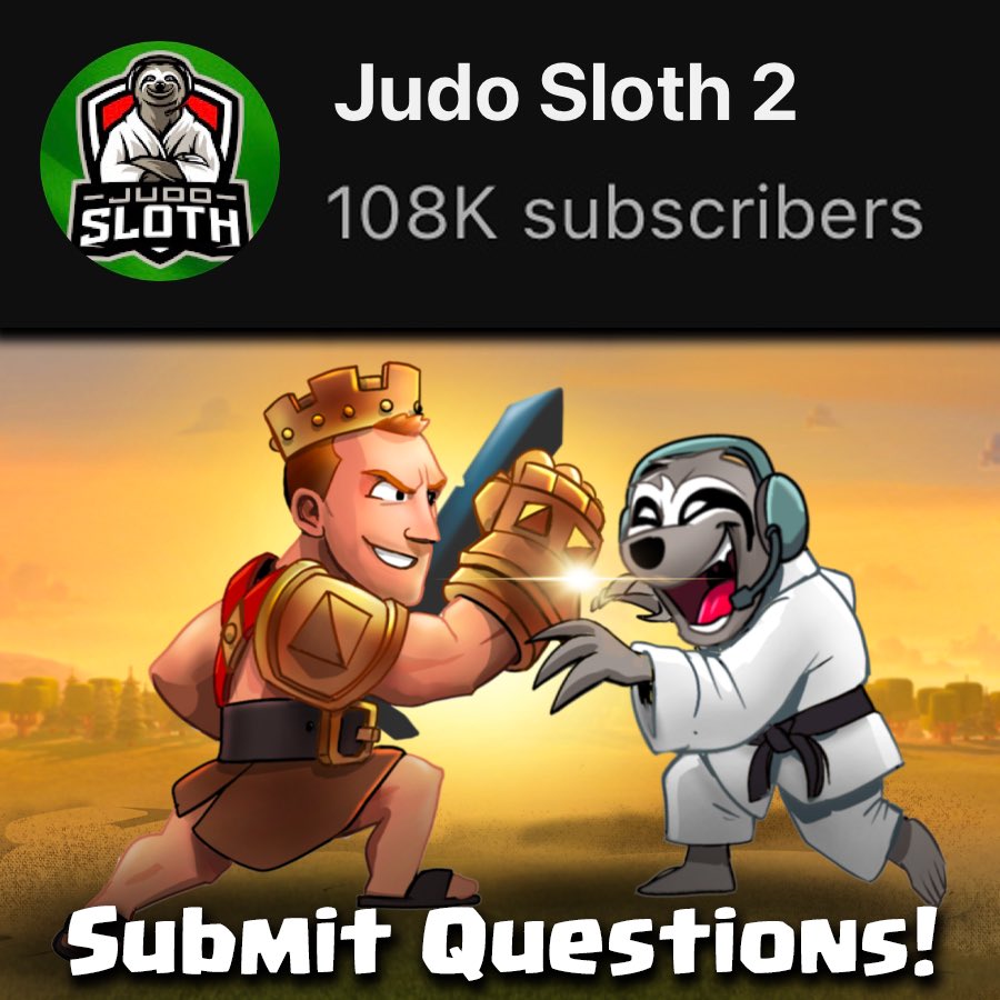 Judo Sloth Gaming tweet media