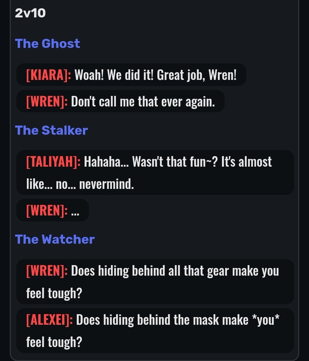 Why is wren  lowkey a  hater in 2v10