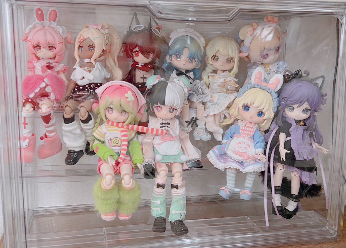 kn_doll's tweet photo. とりあえずここら辺の子達と暮らしてます。 https://t.co/jNlTXu2zbc