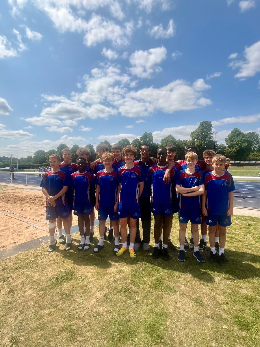 RGSHW Sport (@rgshwsport) on Twitter photo A sunny day at Bucks Track & Field Champs in Milton Keynes on Saturday. Great performances from the whole squad-Daniyal, Aidan, Timi, Loni, Jaeden, Alex, Isaac & Louis. Special mention to Daniyal, Aidan, Timi & Isaac who medalled in their events.
Another day at the track A sunny day at Bucks Track & Field Champs in Milton Keynes on Saturday. Great performances from the whole squad-Daniyal, Aidan, Timi, Loni, Jaeden, Alex, Isaac & Louis. Special mention to Daniyal, Aidan, Timi & Isaac who medalled in their events.
Another day at the track