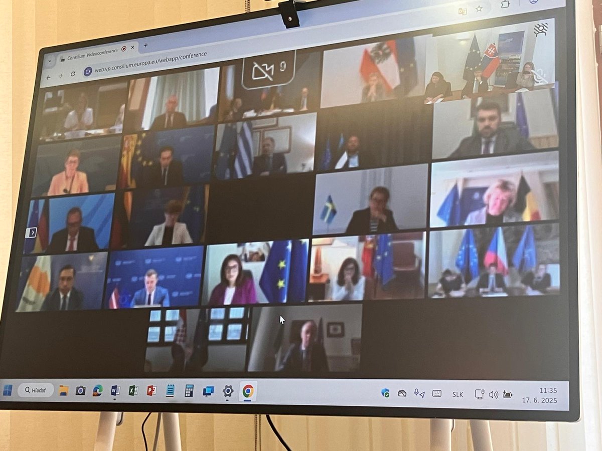 MarekEstok_SK's tweet image. Diplomacy must prevail. At today informal #EUForeignMinisters mtg on military escalation btw Israel &amp;amp; Iran I stressed urgent need to deescalate&amp;amp;prevent wider regional conflict. Iran mustn’t acquire nuclear weapons: serious threat to global security&amp;amp;energy security. #EUUnity