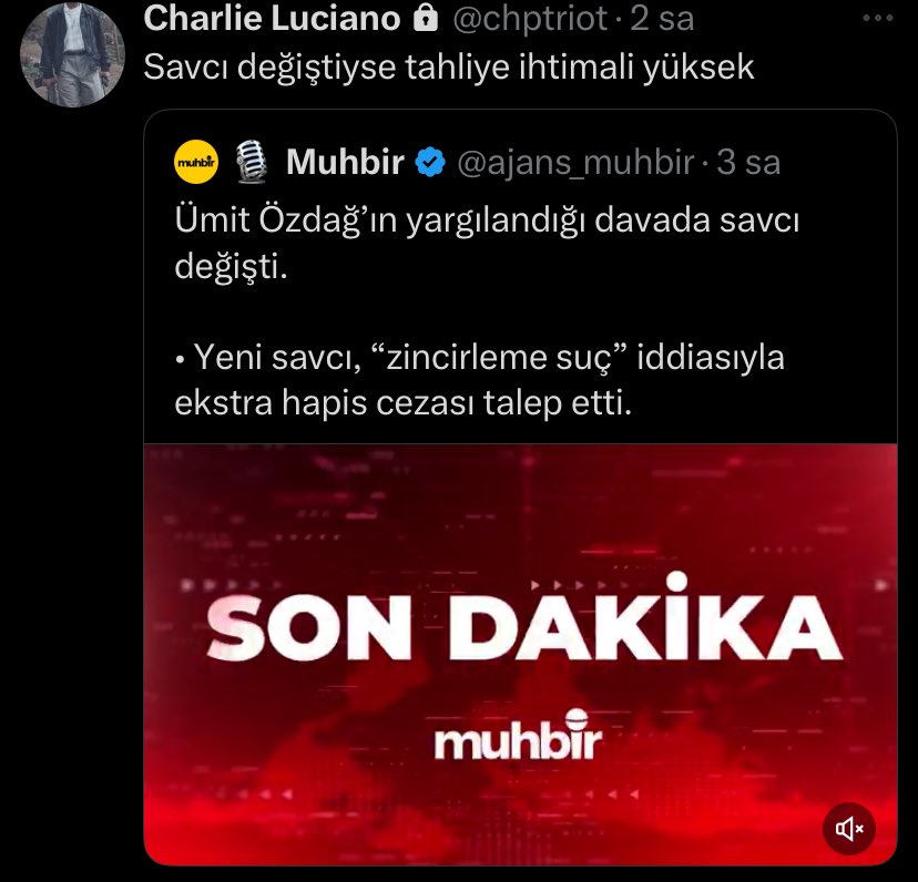 Ümit Özdağ tahliye olmuş