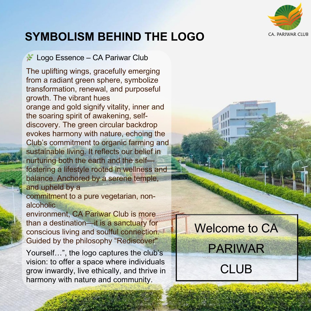 CAPrakashUttam's tweet image. 🌿 More than a logo — it’s a symbol of harmony, growth &amp;amp; conscious living.
At CA Pariwar Club, we believe in nature, balance &amp;amp; soulful connections.
Let it inspire mindful choices &amp;amp; inner transformation. ✨
#CAPariwarClub #LiveConsciously #RediscoverYourself