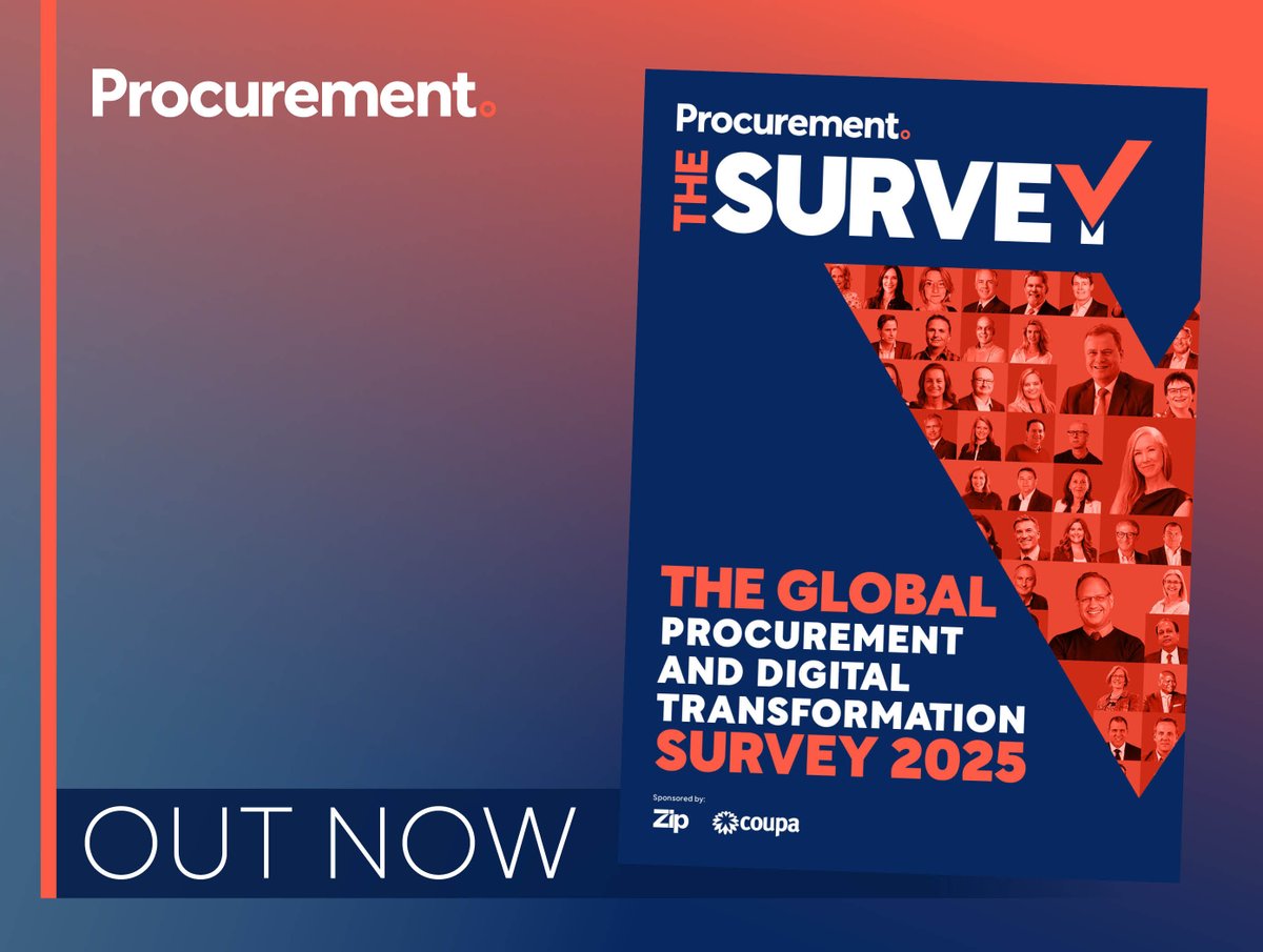 🚨 NEW: The Global Procurement &amp; Digital Transformation Survey 2025 🚨

Discover how AI, strategy &amp; innovation are reshaping procurement - with insight from <a href="/theziphq/">Zip</a>, <a href="/Coupa/">Coupa Software</a> &amp; top CPOs.

Read now: ow.ly/7YCF50WaFUM

#Procurement #DigitalTransformation #Survey