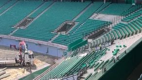 Spaces in the Alvalade centre stand open up for Lion Seats

The transformation underway

Two sections of the west stand are already practically bare of seats

(<a href="/Record_Portugal/">Record</a>)