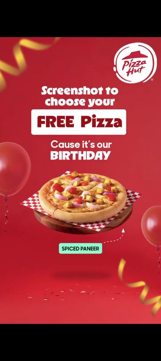 MBatra01's tweet photo. @PizzaHutIN https://t.co/tuTnGuP4yr