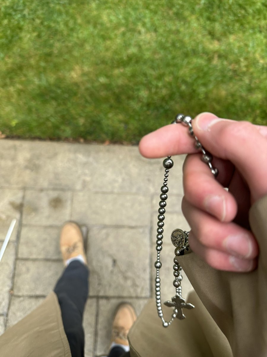 Go for a walk and pray the Rosary