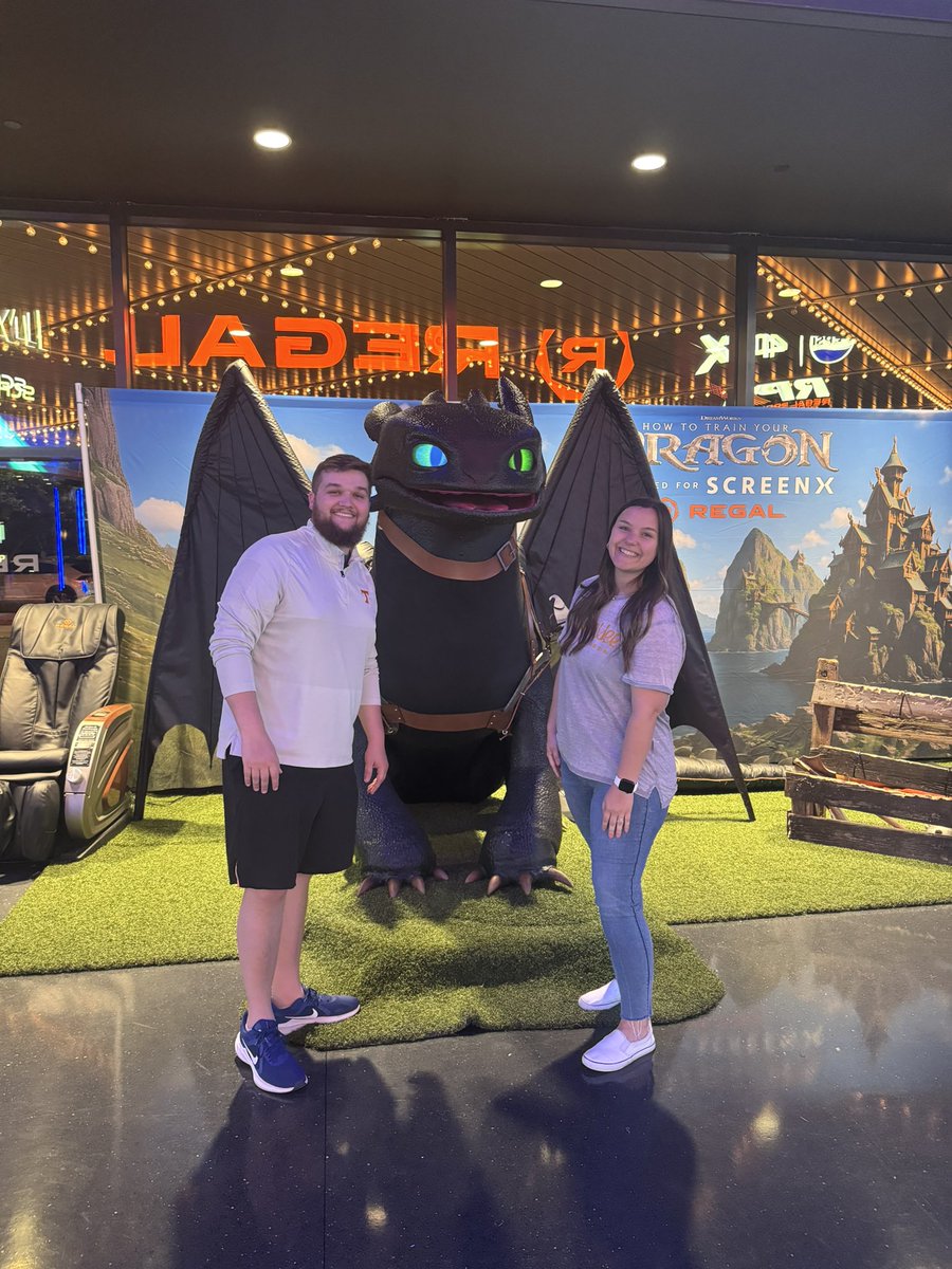 Oh our theater had an animatronic!! 

Feat. My husband