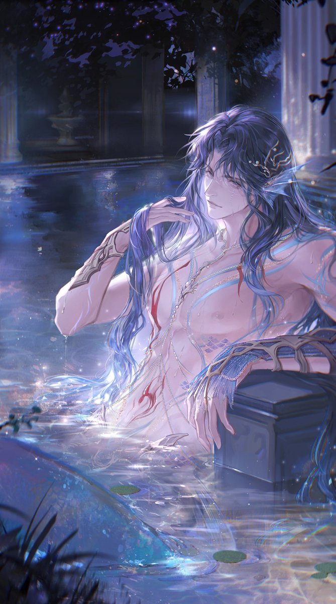 Fatdragon96's tweet image. 危险邀约
#恋と深空 #ホムラ #LoveandDeepspace #Rafayel #祁煜