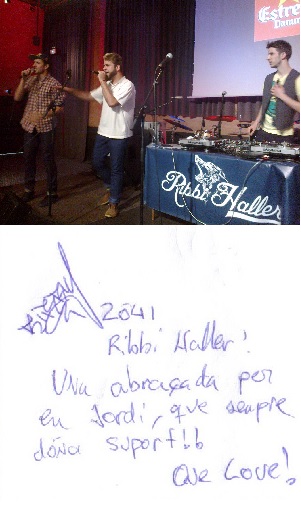 Jordi Sugranyes (@cracksona9) on Twitter photo <a href="/30anys/">Joventut i més enllà</a> #taldiacomavui del 2013, fa 12 anys, el <a href="/hallermziq/">Ribbi Haller Rose</a> Ribbi Haller em va signar l'autògraf del #concert_num 2041 <a href="/30anys/">Joventut i més enllà</a> #taldiacomavui del 2013, fa 12 anys, el <a href="/hallermziq/">Ribbi Haller Rose</a> Ribbi Haller em va signar l'autògraf del #concert_num 2041