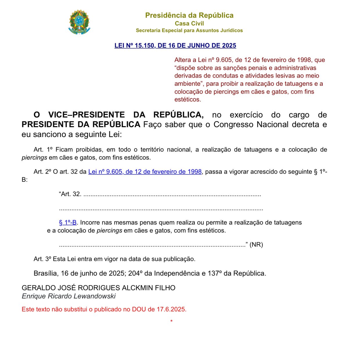 Cleber Masson tweet media