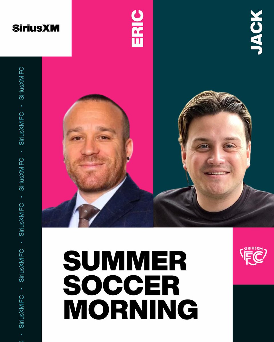 SiriusXM FC (@siriusxmfc) on Twitter photo SUMMER SOCCER MORNING IS LIVE!!!
#Chelsea defeat #LAFC
#BocaJuniors & #Benfica contested draw
<a href="/tomcoley49/">Tom Coley</a>, <a href="/MattDoyle76/">Matthew Doyle</a> & <a href="/kev_egan/">Kevin Egan</a> join the show!
LISTEN HERE - sxm.app.link/siriusxmfc SUMMER SOCCER MORNING IS LIVE!!!
#Chelsea defeat #LAFC
#BocaJuniors & #Benfica contested draw
<a href="/tomcoley49/">Tom Coley</a>, <a href="/MattDoyle76/">Matthew Doyle</a> & <a href="/kev_egan/">Kevin Egan</a> join the show!
LISTEN HERE - sxm.app.link/siriusxmfc