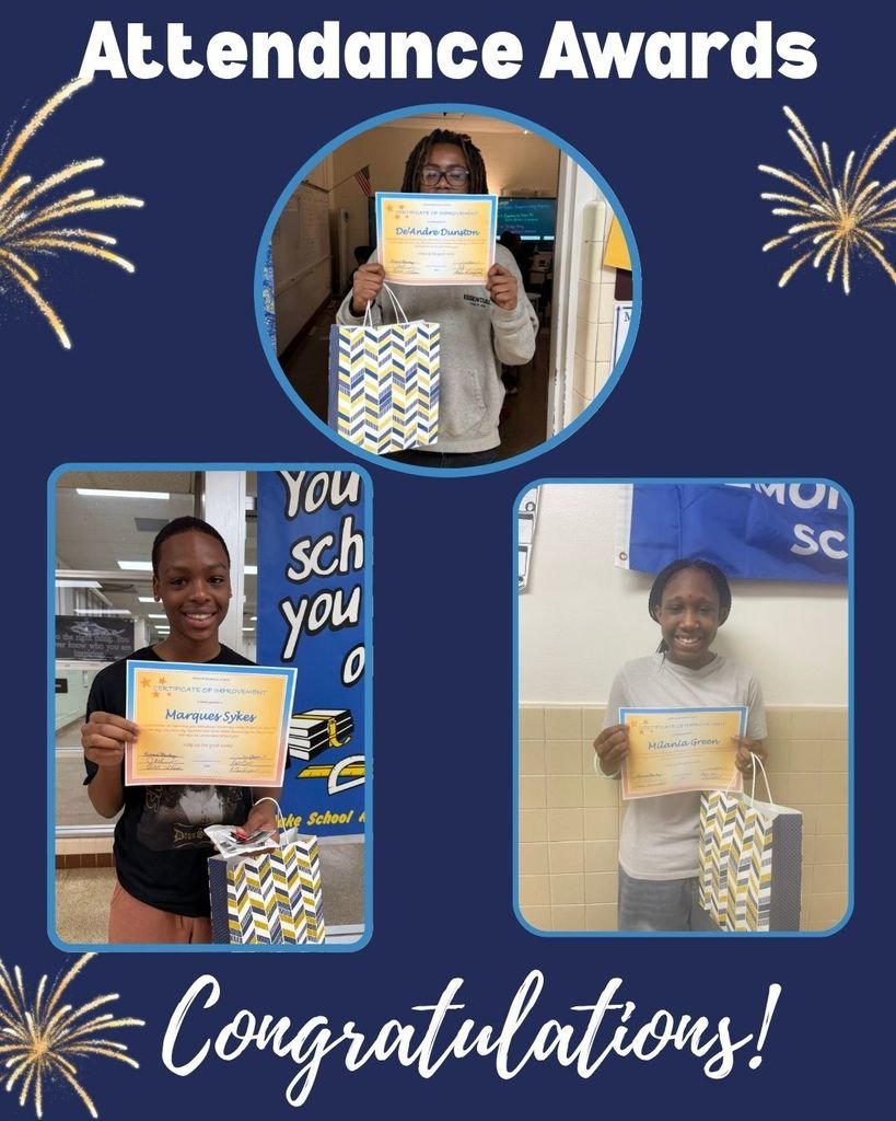 🎉 We are so excited to acknowledge these students for their attendance improvement this year! Braves - your progress shows real dedication, and we’re so proud of the effort you’ve put in to show up and succeed. 📚