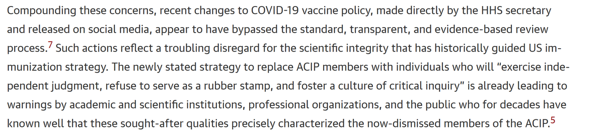 Ousted ACIP members claim "recent changes to COVID-19 policy . . . bypassed evidence-based review process."

But remember on 9/1/2022, when they approved the bivalent C19 vaccine, without clinical effectiveness data in humans (only mice!)? 

By a 13-1 margin?