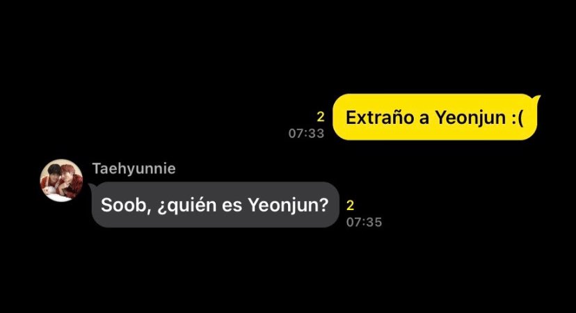 nnghttae's tweet photo. • au #yeonbin 

Soobin solo quería dejar de sentirse solo. Escribió un mundo donde existía Yeonjun y todo era más fácil, sin saber que terminaría atrapado en él.

Pero cuando empezó a amar su creación, el universo lo devolvió a la realidad.
Y nadie más supo lo que él perdió. https://t.co/wS0X87Or9n
