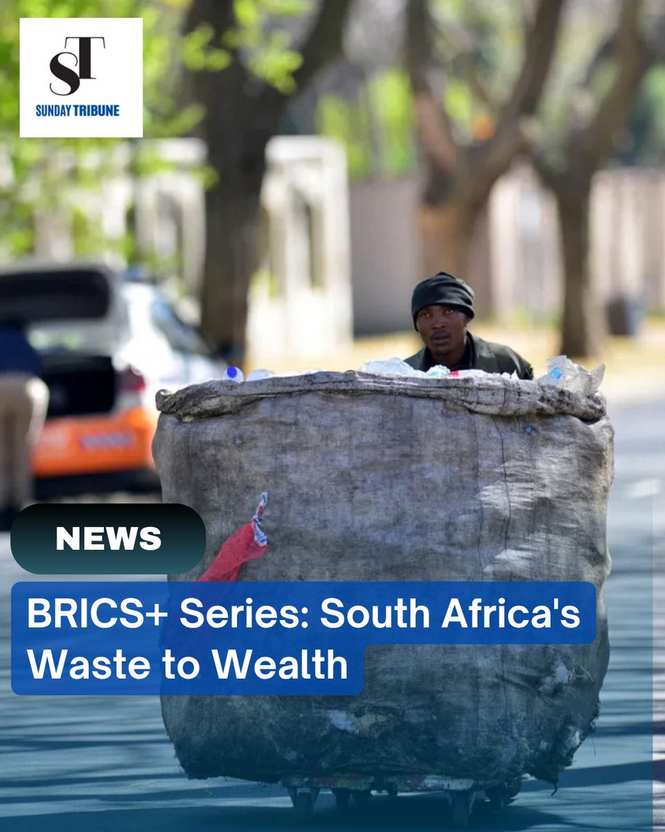 South Africa faces a waste crisis with 3.67 million tons uncollected in 2025. 

👉 Learn more: iol.co.za/news/brics/202…

#WasteManagement #CircularEconomy #BRICS #Sustainability #engine #MKparty #NandiphaMagudumana #Sasol