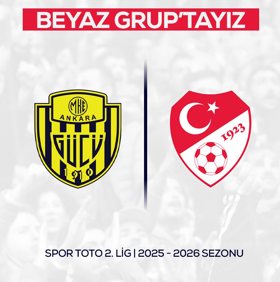 SON DAKİKA - 2. Lig’te grubumuz belli oldu!

Ankaragücü’müz
Sincan Belediyespor 
Kastamonuspor
Beyoğlu Yeni Çarşı Spor
Beykoz Anadolu Spor
Karacabey Belediyespor
İnegölspor
Altınordu
Bucaspor
Muğlaspor
Kepez Spor
Karamanspor
İskenderunspor
Adana 01
Şanlıurfaspor
Elazığspor
