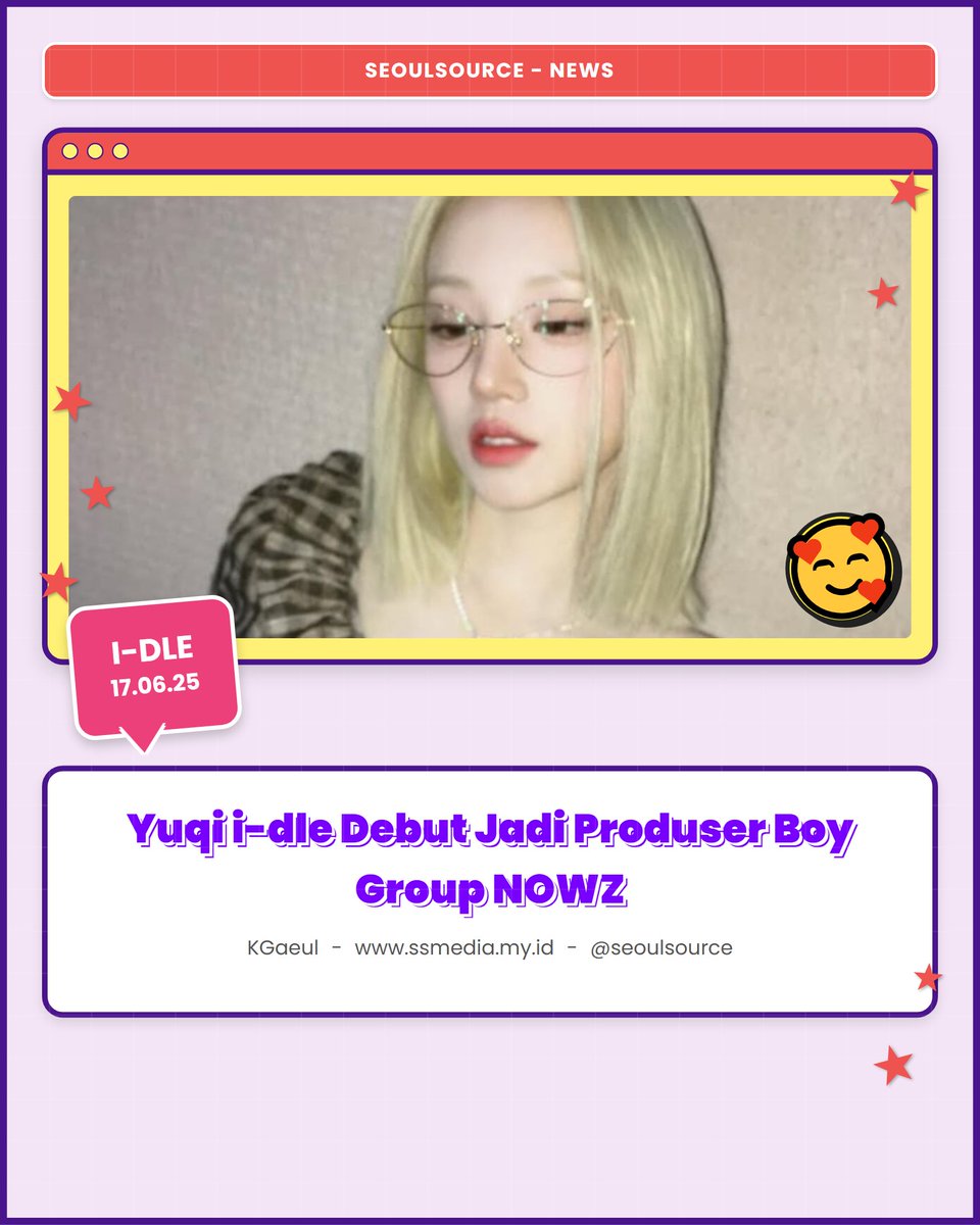 kpopdankdramaid's tweet photo. Yuqi #idle Debut Jadi #Produser Untuk Boy Group #NOWZ

 Read More: https://t.co/wjFWNYIY8o
-KGaeul https://t.co/P6VMYKx1Oe