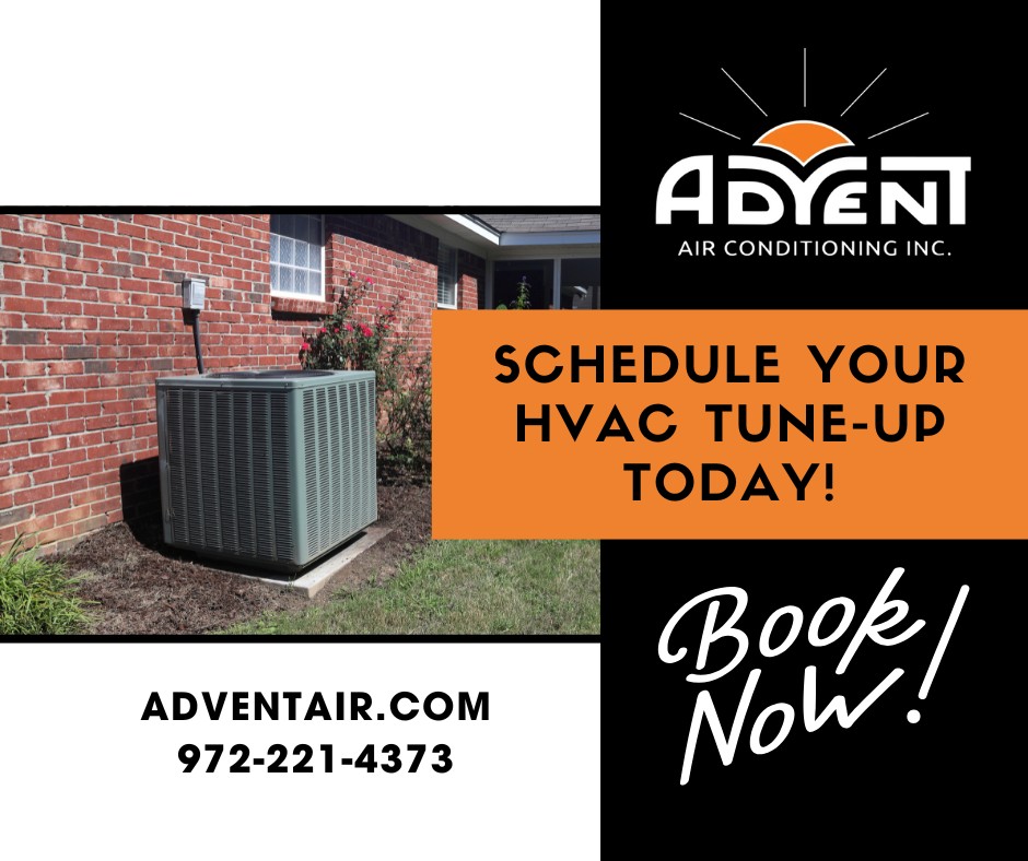 AdventAirDFW's tweet photo. ☀️ Summer has officially arrived in DFW!
 If you skipped your HVAC tune-up this past year, now’s the time to catch up before the Texas heat hits full blast! 🔥
Book at https://t.co/cC4C0SZx5o or call 972-221-4373.

#AdventAir #HVACMaintenance #DFWHVAC #DallasHVAC #FortWorthHVAC https://t.co/gP9JH3QpQC