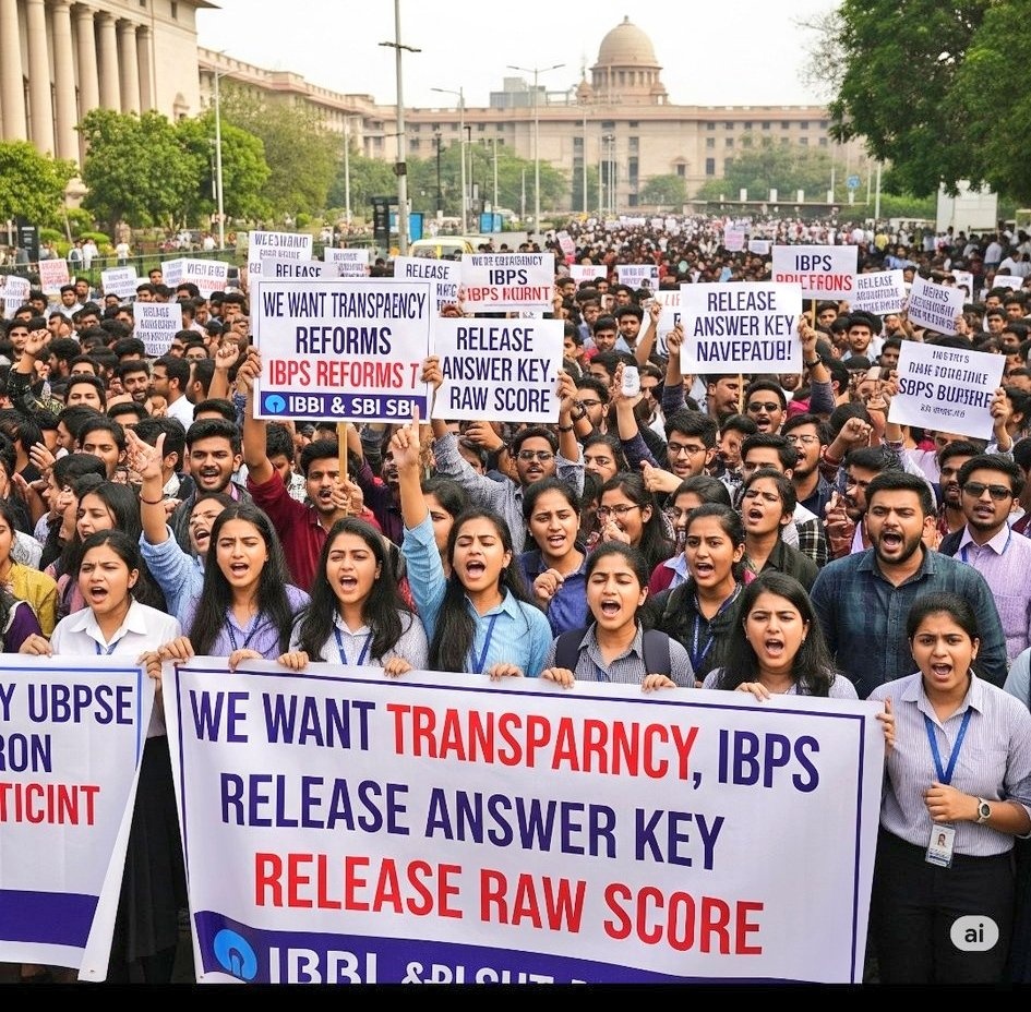 proud_hinduuu's tweet photo. Students have few demands.
1. Release Answer key
2. Re-Release Result with Raw marks
3. Upcoming Mains Exam in One Shift
4. Expand Exam Centers
5. No normalization in Mains
#IBPSNormalizationIssue
#unfairIBPS #releaserawscore #releaseanswerkeyIBPS https://t.co/vCPQ8RVC5W