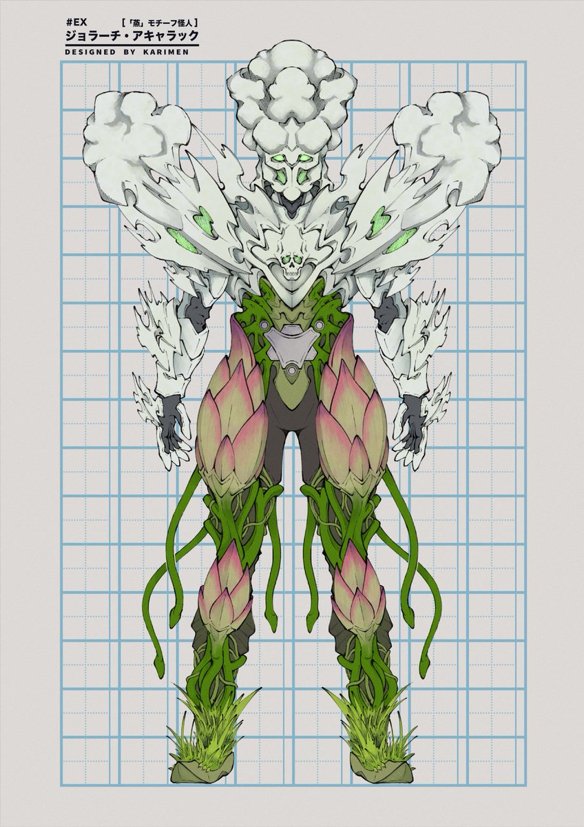 kaijingenso's tweet image. #漢字で怪人描いてみた
アキャラック・ダクラー&amp;amp;ジョラーチ
「暗」と「蒸」の漢字怪人です
いわゆる息抜き色変え怪人軍団ですね()
ジョラーチは過去の状態からほぼまんまですが、ダクラーはホラー画像のような暗さと幽霊的な青白さで怖さを演出しています
#オリジナル怪人