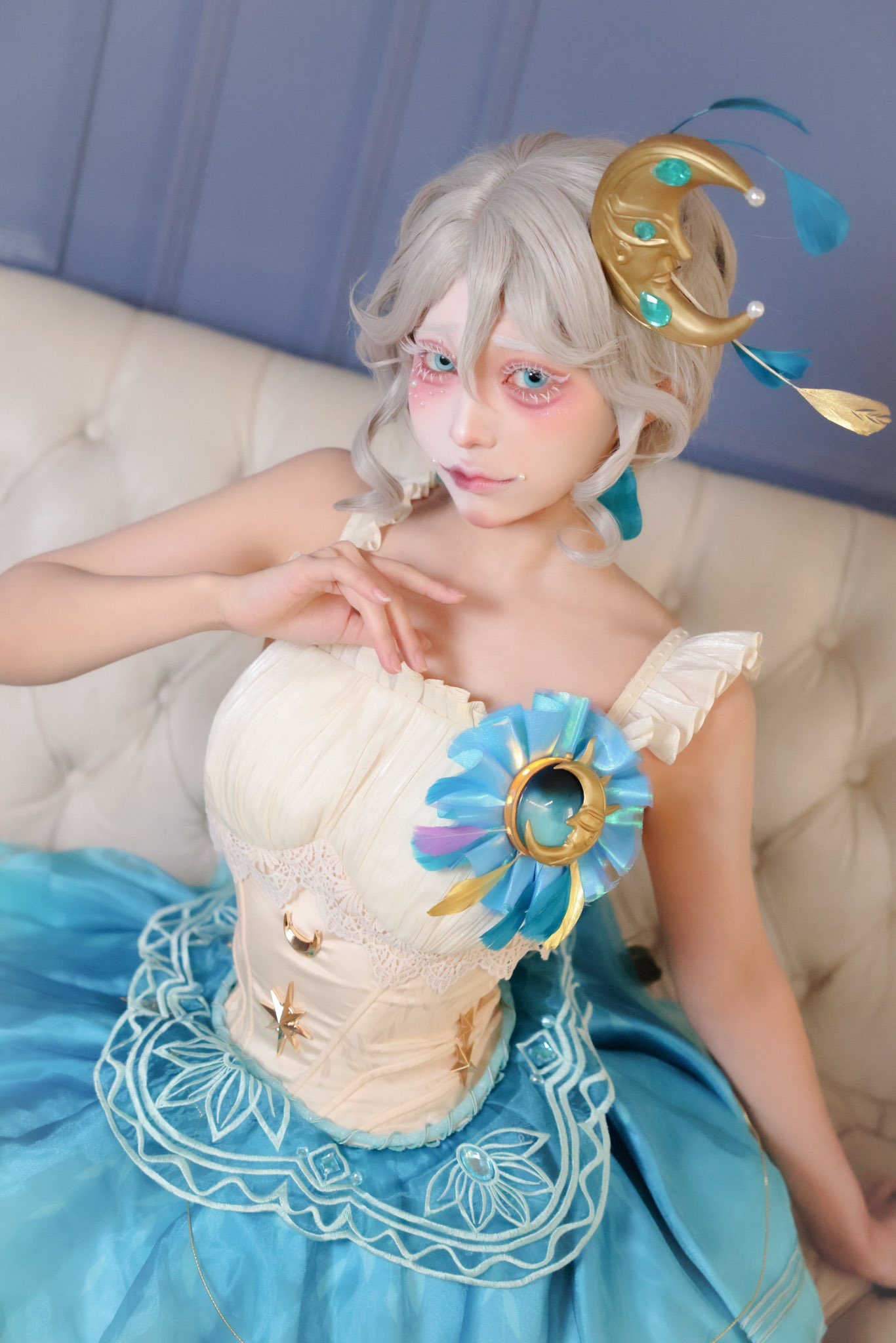 第五人格 踊り子 マルガレータツェレ 漂う月光 コスプレ 衣装 江南猫次 第五人格 踊り子 マルガレータツェレ 漂う月光 コスプレ 衣装