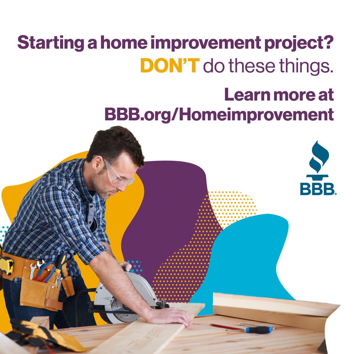 🛑 Before you start that home improvement project, take time to read BBB’s 10 common mistakes to avoid.

Read the full article to learn more: bbb.org/all/home-impro…