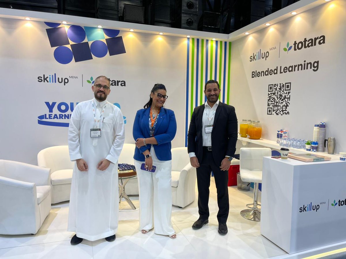 Starting HRSE strong! Stop by our booth to meet the team, explore innovative solutions, and catch live snippets. Waiting for you at booth # 62 and 66 all day.
#SkillUp_Mena #HRSE2025 #HR_leaders #HRSE_KSA #Networking #HRInnovation